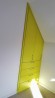 cytrynowa szafa pod skosem
